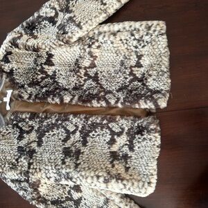 NWT BB Dakota faux fur jacket ladies Small